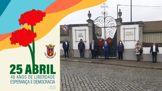 Cerimónias e Homenagem do 25 de abril Cerimónias e Homenagem do 25 de abril