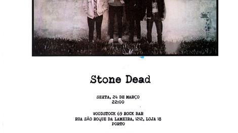 O ROCK REGRESSA COM "STONE DEAD"
