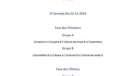 2a Fase de Grupos Campeonato de Bilhar / Snooker