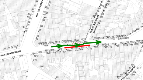 Prorrogação do condicionamento de trânsito e estacionamento -  FREIXO (R. do)