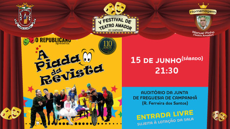 "A Piada da Revista" apresentada em Campanhã