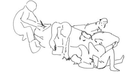  "Corpos escrevendo sobre o chão" (2016) 