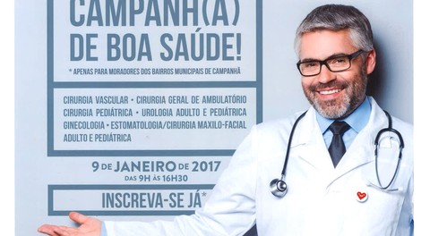 RASTREIO SOLIDÁRIO - CAMPANHÃ DE BOA SAÚDE 