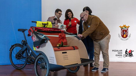 Lançamento Pedalar Sem Idade na Freguesia de Campanhã