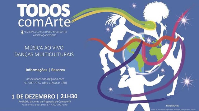 3º Espetáculo Solidário MultiArtes da Associação TODOS