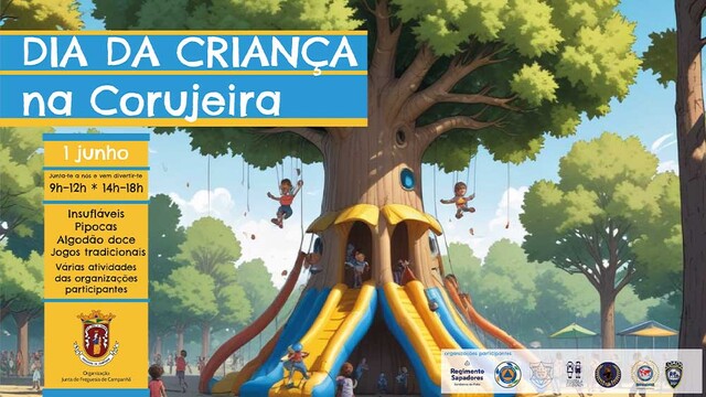 Dia Mundial da Criança na Praça da Corujeira