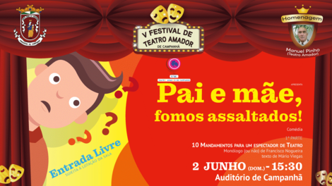 Teatro de Comédia no Auditório de Campanhã