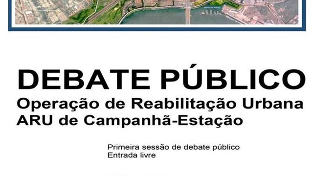 DEBATE PÚBLICO - Operação de Reabilitação Urbana - ARU DEBATE PÚBLICO - Operação de Reabilitação Urbana - ARU
