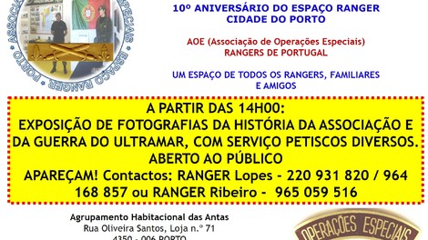 10º Aniversário RANGERS  