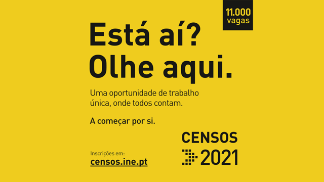 CENSOS 2021 - RECRUTAMENTO RECENSEADORES CENSOS 2021 - RECRUTAMENTO RECENSEADORES
