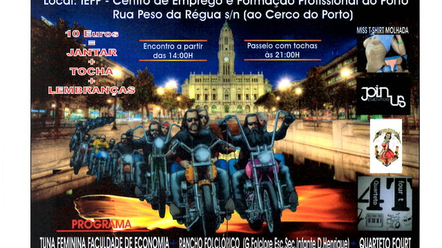 II PASSEIO DAS TOCHAS DA CIDADE DO PORTO - CONCENTRAÇÃO E PARTIDA DO BAIRRO DO CERCO