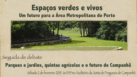 Apresentação do livro Espaços Verdes e Vivos da Campo Aberto