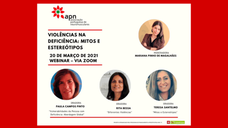  Webinar – “Violências na Deficiência: Mitos e Estereótipos”