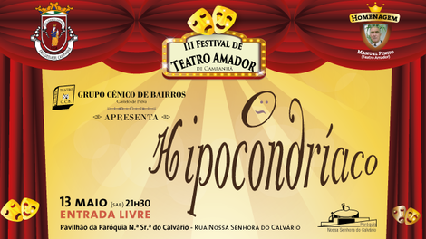 Teatro de Comédia na Paróquia da N.ª Sr.ª do Calvário