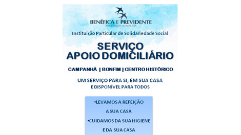 Divulgação - Serviço Apoio Domiciliário  Benéfica e Previdente