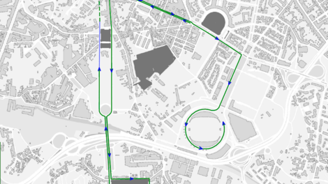 Condicionamento de trânsito “Corrida do Dragão”