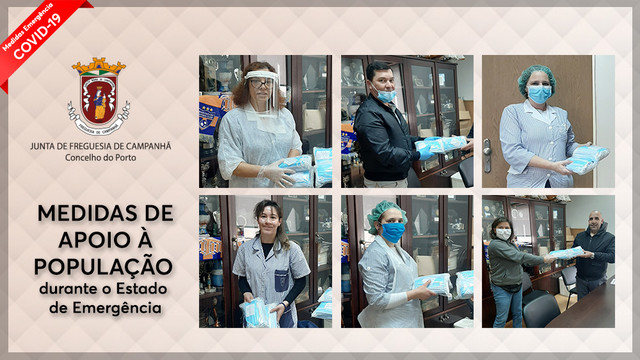 Medidas de apoio à população Medidas de apoio à população