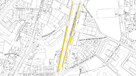 Condicionamento de trânsito e estacionamento - Av Fernão Magalhães