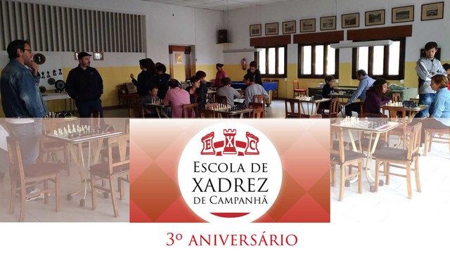 3º Aniversário da Escola de Xadrez de Campanhã 3º Aniversário da Escola de Xadrez de Campanhã