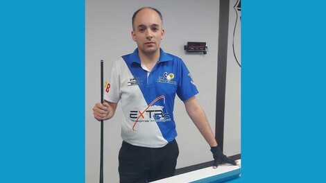 Hugo Neves com notável prestação no Bilhar nacional