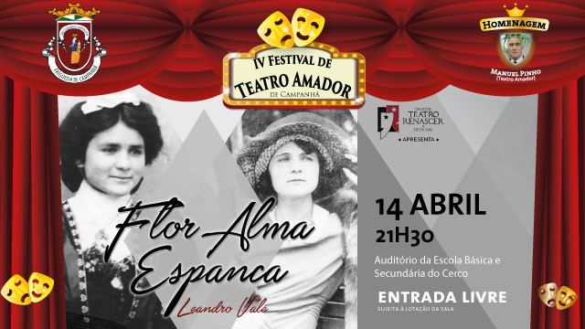 Flor Alma Espanca sobe à cena na Escola do Cerco