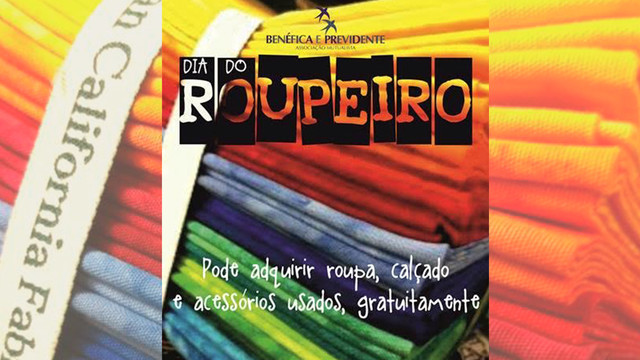 Dia do Roupeiro na Casa das Glicínias  Dia do Roupeiro na Casa das Glicínias
