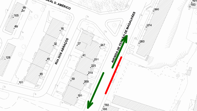 Condicionamento de estacionamento - FERNÃO DE MAGALHÃES