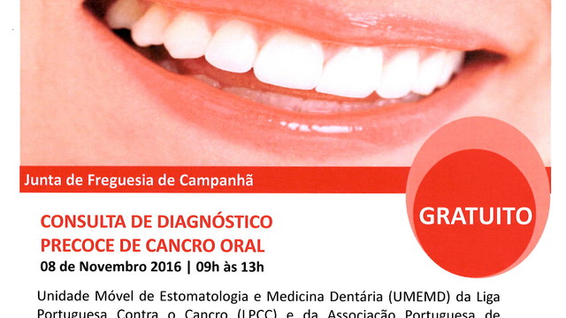 Iniciativa de Diagnóstico Precoce de Cancro Oral (DPCO) em Campanhã 