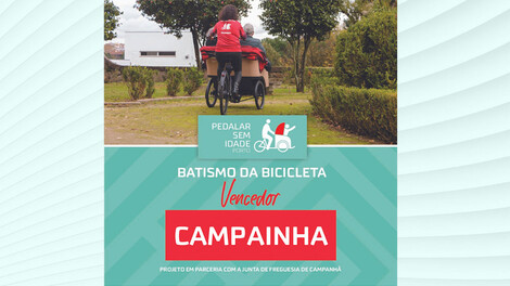 «Campainha» é o nome da nova bicicleta do Pedalar Sem Idade