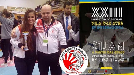 Bushido Dojo no Grande Torneio Internacional de Vila das Aves