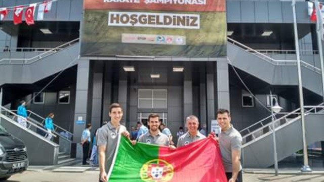 ATLETAS DE KARATÉ DE CAMPANHÃ CONQUISTAM BRONZE EM CAMPEONATO EUROPEU  ATLETAS DE KARATÉ DE CAMPANHÃ CONQUISTAM BRONZE EM CAMPEONATO EUROPEU